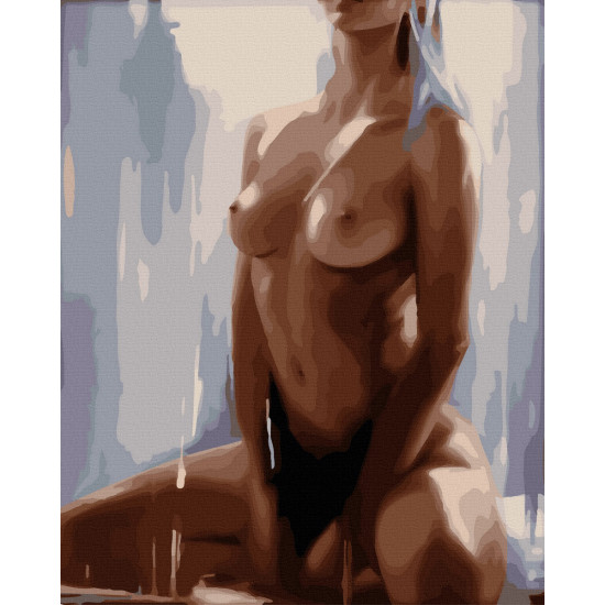 Glezna pēc numuriem 40x50 cm, Burvīgs siluets, Oh-art, ANG668