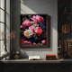 Glezna pēc numuriem 40x50 cm, Peonijas un rozes, Oh-art, ANG790