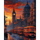 Glezna pēc numuriem 40x50 cm, Londona krēslā, Oh-art, ANG925