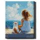 Painting by numbers 40x50 cm, Girl and Cat, Oh-art, ANG970