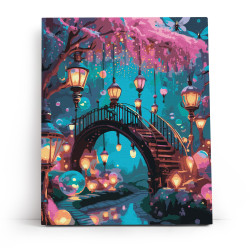 Glezna pēc numuriem 40x50 cm, Apburta iela, varvikas, MG2496e
