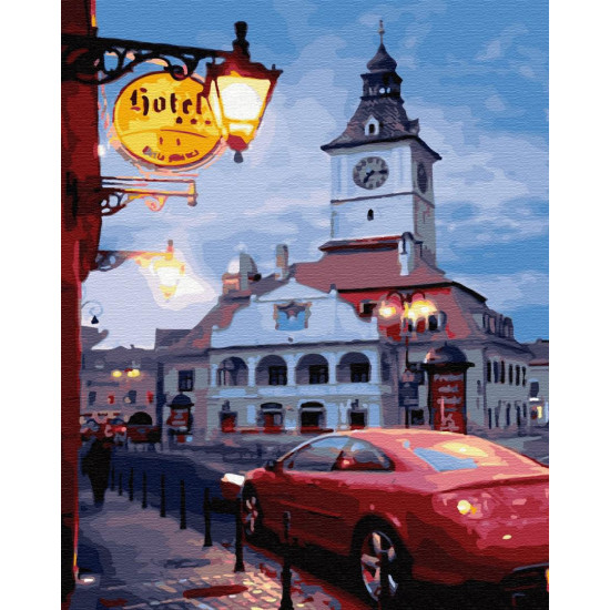 Картина по номерам 40x50 cm, Старый город, varvikas, GX30888
