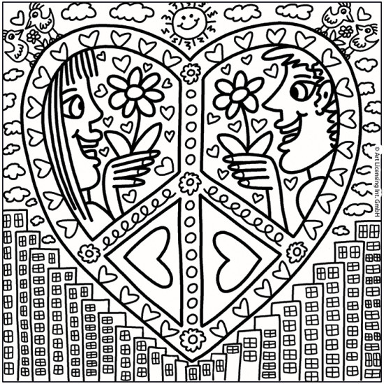 Dažymo menas, James Rizzi, 4 motyvai, 4 rėmeliai, Fridolinas, FR-11153