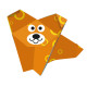 Lasten Origami, koira 20 arkkia 15x15 cm, Fridolin, FR-11372
