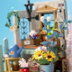 3D Miniature house kit, Robotime folding wooden dream model terrace garden, robotime, DS030