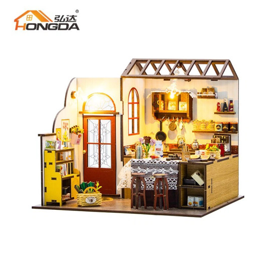 3D Miniature house kit, PETA'S KITCHEN, Hongda, M2423
