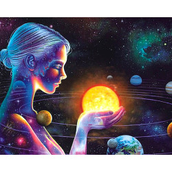 Алмазная живопись 40x50 cm, Вселенная, varvikas, LG241