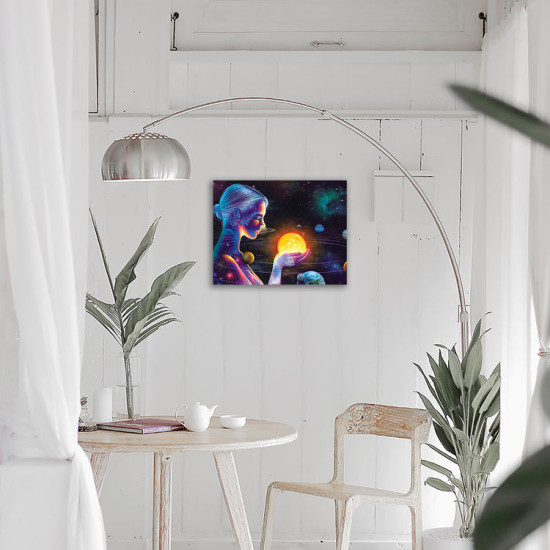 Dimanta mozaīka 40x50 cm, Visums, varvikas, LG241