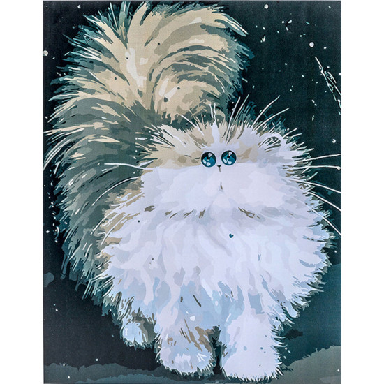 Painting by numbers 30x40 cm, Cute Fluffy Cats, varvikas, ME1069