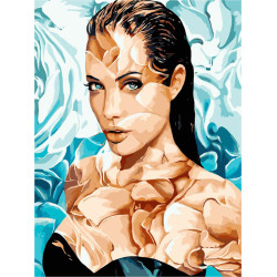 Painting by numbers 40x50 cm, Angelina, varvikas, MG2107