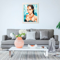 Glezna pēc numuriem 40x50 cm, Andželīna, varvikas, MG2107