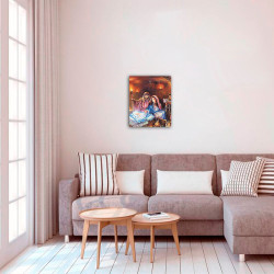 Glezna pēc numuriem 40x50 cm, Jēzus Kristus piedzimšana, varvikas, MG2156