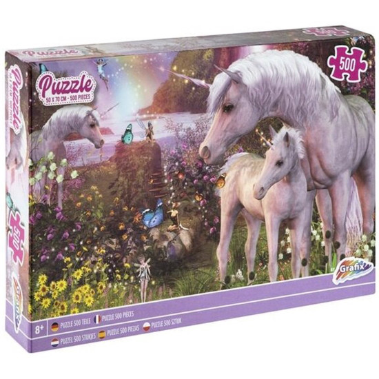 Puzzle Vienradzis 500 gab. – 50x70cm, Grafix, 1090-400025