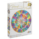 Palapeli, Mandala Pyöreä Palapeli 1000 kpl - Halkaisija 68 cm, Grafix, 1117-400052