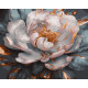 Painting by numbers 40x50 cm, Cold peony, Oh-art, JX1141