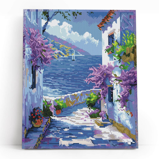 Dimanta mozaīka 40x50 cm, Vidusjūras Sapnis, varvikas, LG370e