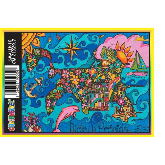 Colorvelvet, Mažas paveiksliukas A4, Prodida sala, SMALL N10