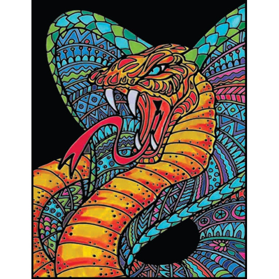 Colorvelvet, Mažas paveiksliukas A4, Kobra, SMALL 53