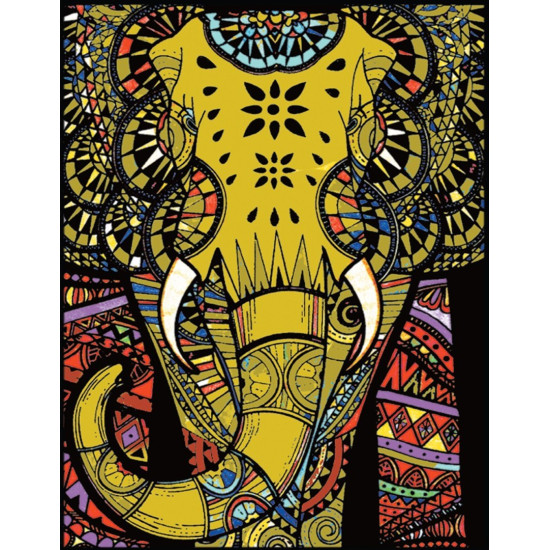 Colorvelvet, Pieni kuva A4, Elephant, SMALL 65