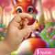 Wooden puzzle, Whimsical fox family (20 pcs), woodencity, CH 99058-SV