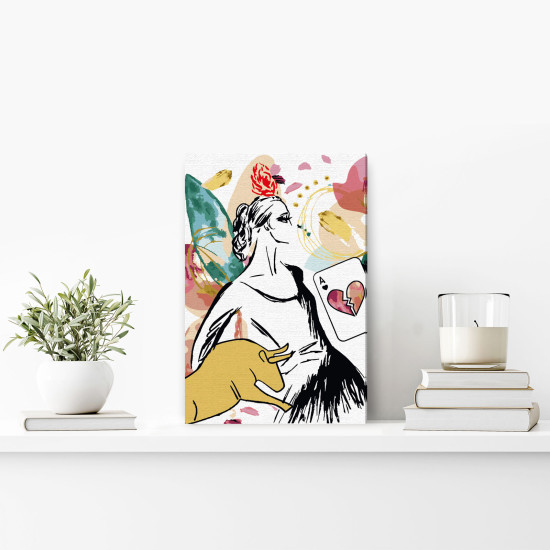 Glezna pēc numuriem 20x30 cm, Karmenas Svīta, varvikas, MC1147e