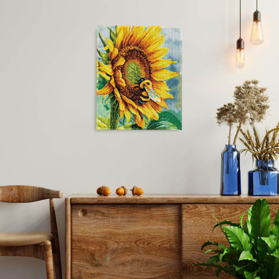 Алмазная живопись 40x50 cm, Медовый полдень, varvikas, LG390e
