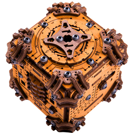 3D koka puzle, Tesaraktu Noslēpums, woodencity, WR362