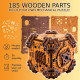 3D koka puzle, Tesaraktu Noslēpums, woodencity, WR362
