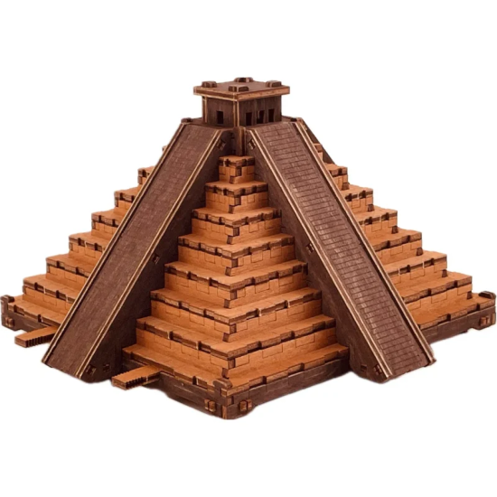 3D puidust pusle, Maya püramiid, woodencity, WR365