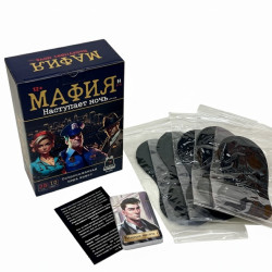 Galda spēle Mafija Iestājas nakts (12+, krievu valodā), PlayLand, WH-4025
