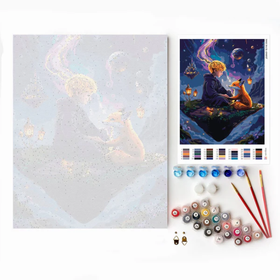 Tapymas pagal numerius, Kelionė į žvaigždes, 40x50, varvikas, MG2529e