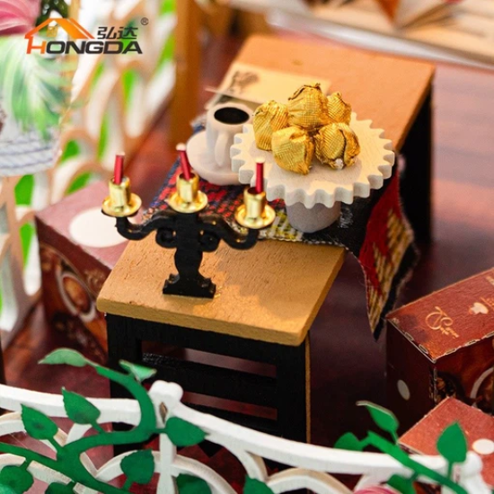 3D Miniatuurne nukumaja, Raya aeg, Hongda, DMH-M2522
