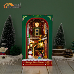 3D Miniatūra māja, Ziemassvētku ziema, Hongda, DMH-PC2417