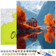 Tapymas pagal numerius 40x50 cm, Ruduo Norvegijoje, Oh-art, ANG1054