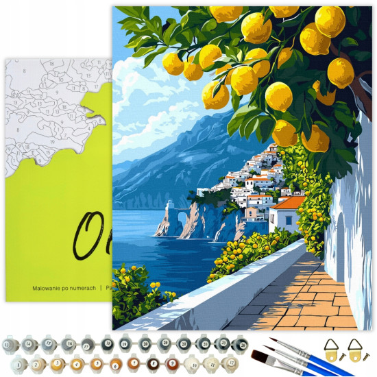 Painting by numbers 40x50 cm, If Sunny Italy, Oh-art, ANG1067