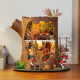 3D Miniatuurne nukumaja, Muinasjutuline puumaja, Rolife, DG179