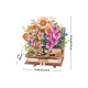 3D puidust pusle, Õitsev raamat, TW04H