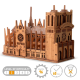 3D Wooden Puzzles, Notre Dame Cathedral, WR366