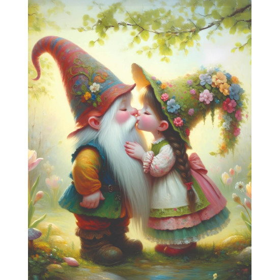 Glezna pēc numuriem, Pasaka diviem, 40x50, Varvikas, MG2535e