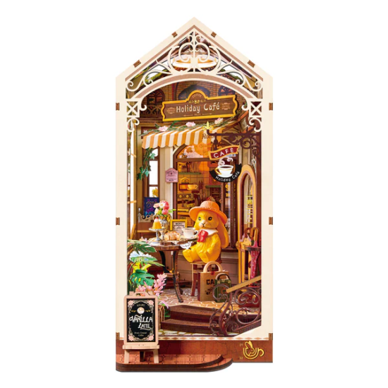 3D Miniatūra māja, Brīvdienu kafejnīca, Rolife, TGB15