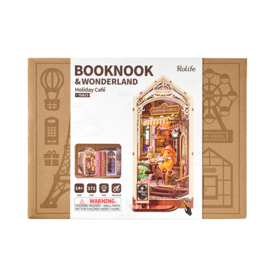 3D Miniatūra māja, Brīvdienu kafejnīca, Rolife, TGB15