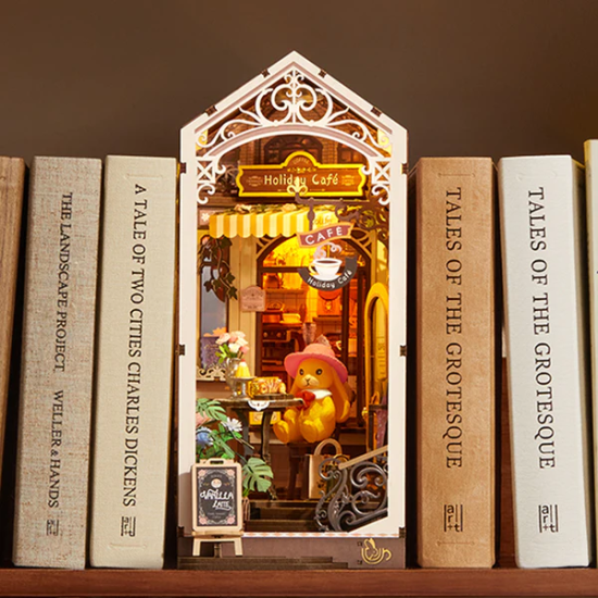 3D Miniatūra māja, Brīvdienu kafejnīca, Rolife, TGB15