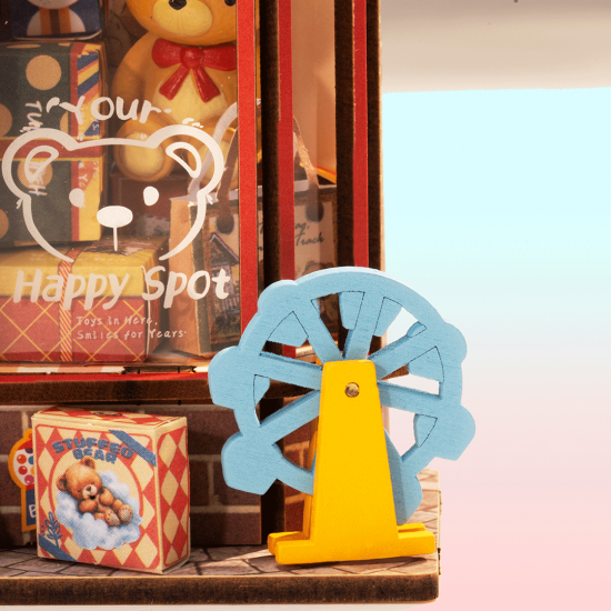 3D Miniatiūrinis namelis, Whimsy Toy Shop, robotime, DS044