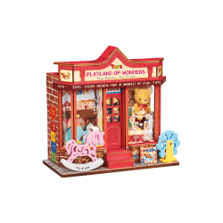 3D Miniatuurmaja komplekt, Whimsy Toy Shop, robotime, DS044