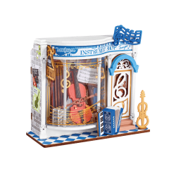3D Miniatuurmaja komplekt, Melody Instrument Shop, robotime, DS047