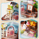3D Miniatūrās mājas komplekts, Gelato Stall, robotime, DS052