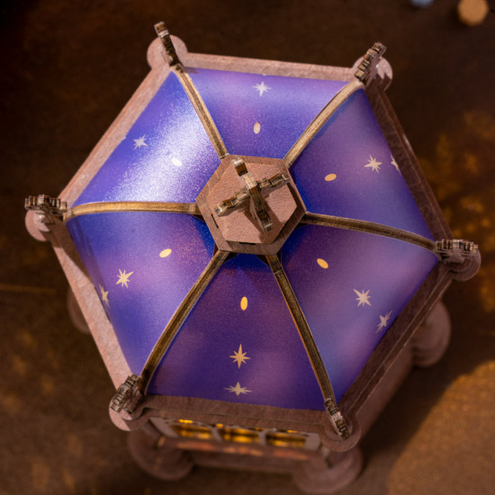 Puidust 3D pusle, Starry Dome Cathedral, robotime, TGA02