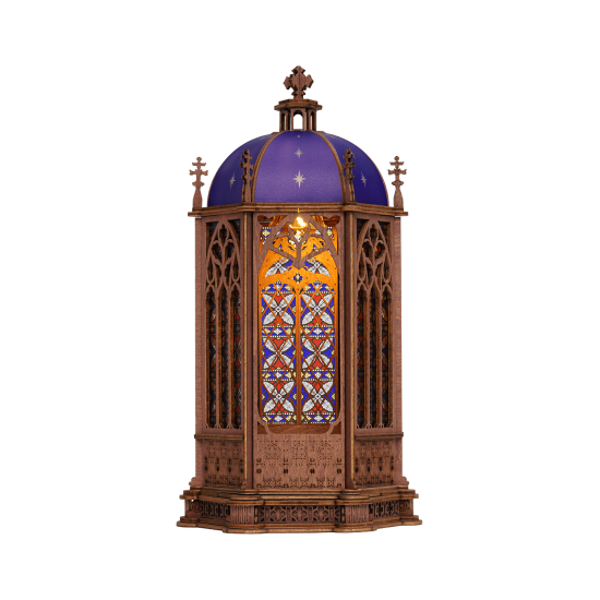 Puidust 3D pusle, Starry Dome Cathedral, robotime, TGA02