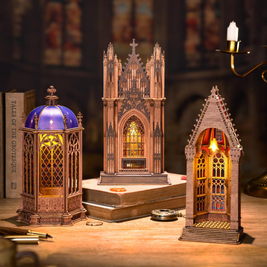 Puidust 3D pusle, Starry Dome Cathedral, robotime, TGA02