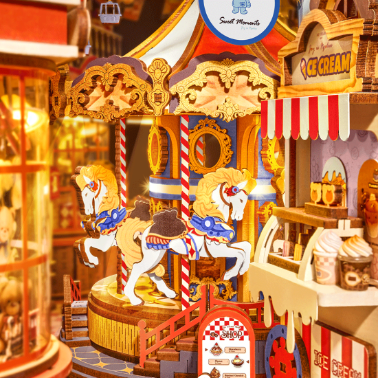 Knygų kampelis, Fairytale Amusement Park, robotime, TGB17